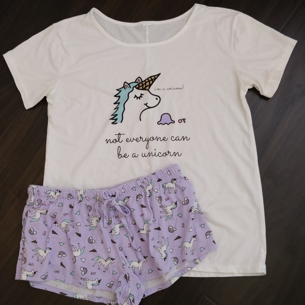 Forever 21 "I'm a unicone!" PJ set